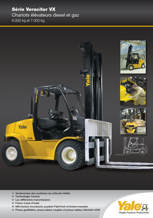 डीजल फोर्कलिफ्ट Yale GDP 70VX Base