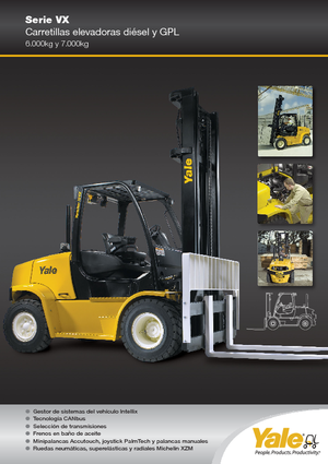 डीजल फोर्कलिफ्ट Yale GDP 70VX Base