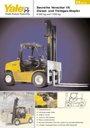 डीजल फोर्कलिफ्ट Yale GDP 70 VX