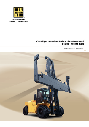 डीजल फोर्कलिफ्ट Hyster H12.00XM 12EC