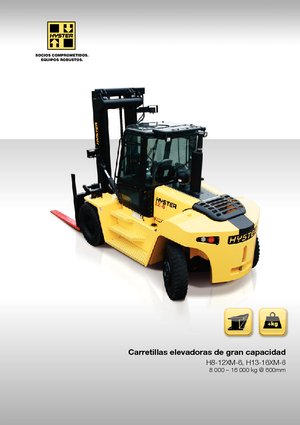 डीजल फोर्कलिफ्ट Hyster H8.00XM 6