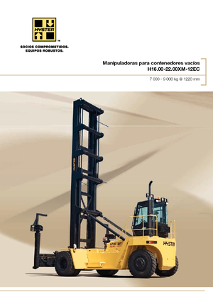डीजल फोर्कलिफ्ट Hyster H16.00XM 12EC