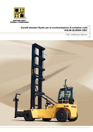 डीजल फोर्कलिफ्ट Hyster H18.00XM 12EC
