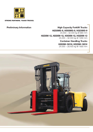 डीजल फोर्कलिफ्ट Hyster H25XMS 9