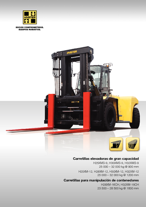 डीजल फोर्कलिफ्ट Hyster H30XMS 9