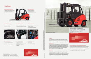 डीजल एक्सप्लोजन प्रूफ फोर्कलिफ्ट Linde H 45 D