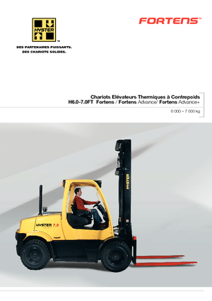 डीजल फोर्कलिफ्ट Hyster H7.0FT