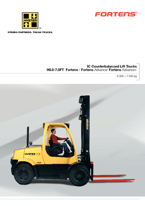 डीजल फोर्कलिफ्ट Hyster H7.0FT
