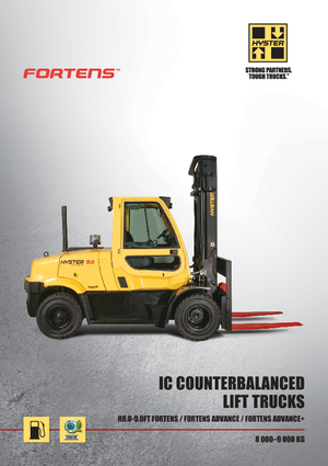 डीजल फोर्कलिफ्ट Hyster H9.0FT 6