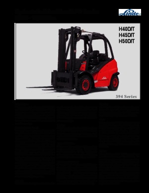 डीजल एक्सप्लोजन प्रूफ फोर्कलिफ्ट Linde H40D