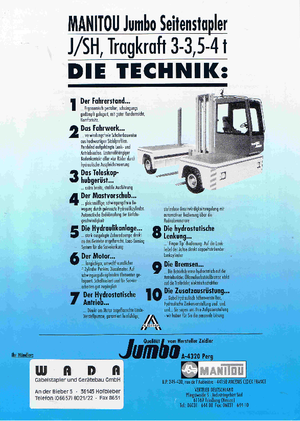 डीजल साइडलोडर Jumbo J/SH 40