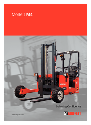डीजल ट्रक माउंटेड फोर्कलिफ्ट Moffett M 4-20.3