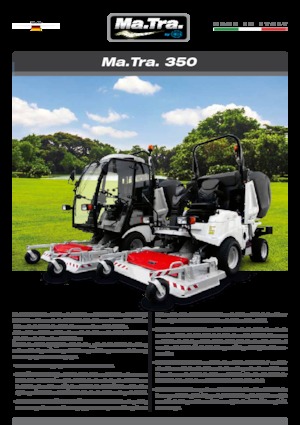 म्यूनिसिपल ट्रैक्टर फ्रंट हिच BCS MA.TRA 350