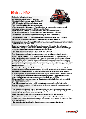 म्यूनिसिपल ट्रैक्टर फ्रंट हिच Reform Werke Metrac H 4 X