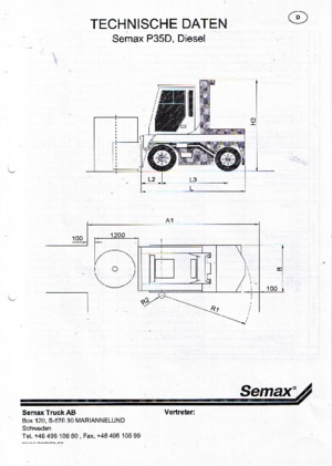 टेलीहैंडलर Semax P 35 L-D