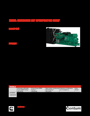 डीजल पावर जनरेटर Cummins C2750D6E