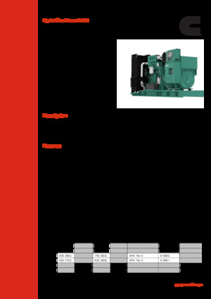 डीजल पावर जनरेटर Cummins C750 D6