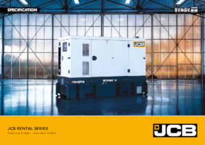 डीजल पावर जनरेटर JCB G18RS V