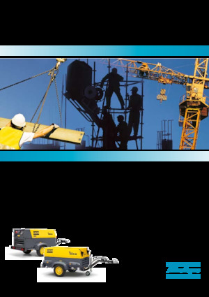 डीजल पावर जनरेटर Atlas Copco QAX 60 Dd