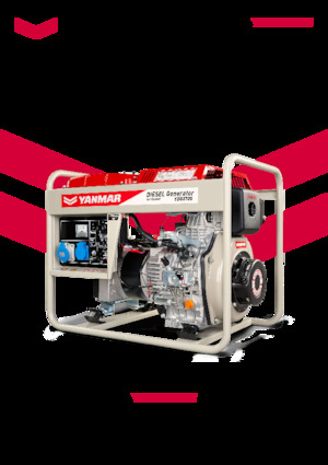डीजल पावर जनरेटर Yanmar YDG5500N