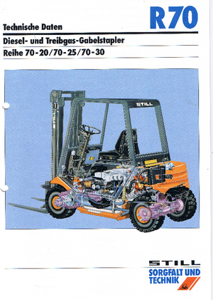 डीजल फोर्कलिफ्ट Still R 70-30