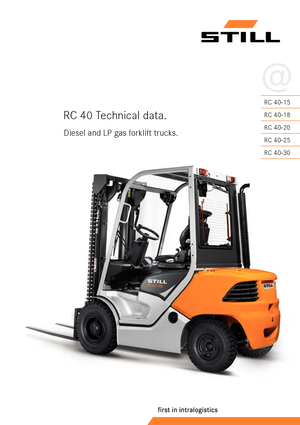 डीजल फोर्कलिफ्ट Still RC 40-30