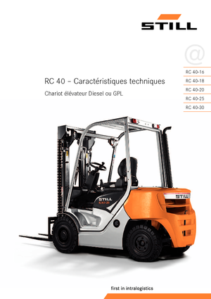 डीजल फोर्कलिफ्ट Still RC 40-30