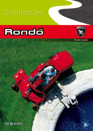 म्यूनिसिपल ट्रैक्टर फ्रंट हिच Carraro Rondo K 333