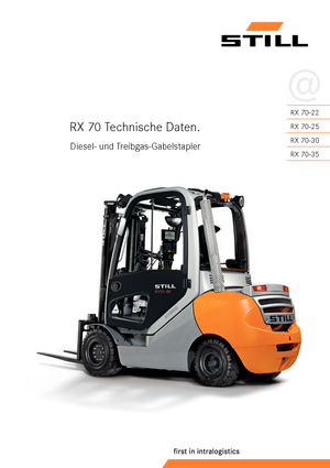 डीजल फोर्कलिफ्ट Still RX 70-30