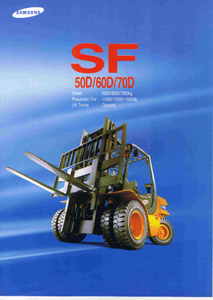 डीजल फोर्कलिफ्ट Samsung SF 60 D