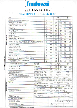 डीजल साइडलोडर Fantuzzi SF 60