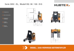 डीजल साइडलोडर Hubtex DQ 90-D
