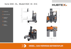डीजल साइडलोडर Hubtex DQX 45-G