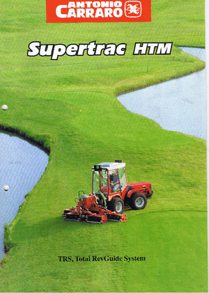 म्यूनिसिपल ट्रैक्टर फ्रंट हिच Carraro Supertrac 5400 HTM