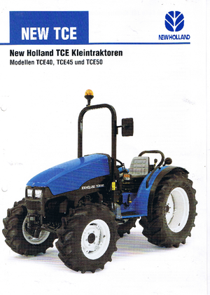 म्यूनिसिपल ट्रैक्टर फ्रंट हिच New Holland TCE 40