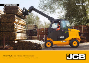 टेलीहैंडलर JCB TLT30-19D  