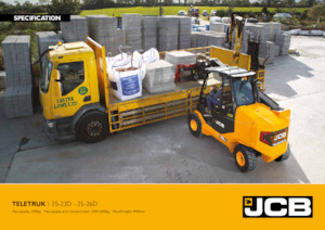 टेलीहैंडलर JCB TLT35-23D 