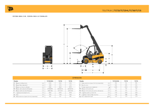टेलीहैंडलर JCB TLT35D