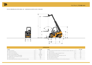 टेलीहैंडलर JCB TLT30D  