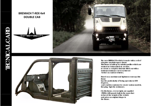 म्यूनिसिपल ट्रैक्टर फ्रंट हिच Bremach Trex 35/4