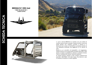 म्यूनिसिपल ट्रैक्टर फ्रंट हिच Bremach Trex 60.3/4