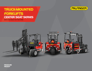 डीजल ट्रक माउंटेड फोर्कलिफ्ट Palfinger FHC 55 P
