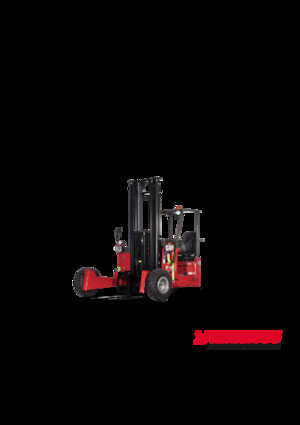 डीजल ट्रक माउंटेड फोर्कलिफ्ट Manitou TMM 45 K ST5