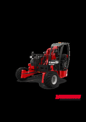 डीजल ट्रक माउंटेड फोर्कलिफ्ट Manitou TMT 55 XT Y ST5