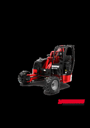 डीजल ट्रक माउंटेड फोर्कलिफ्ट Manitou TMT-X 25 S K