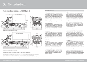 म्यूनिसिपल ट्रैक्टर फ्रंट हिच Unimog U 4000