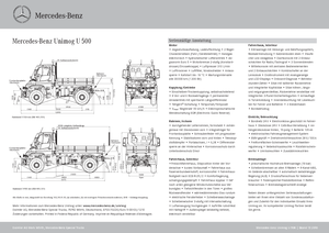 म्यूनिसिपल ट्रैक्टर फ्रंट हिच Unimog U 500
