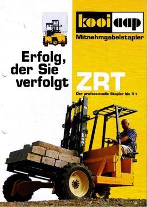 डीजल ट्रक माउंटेड फोर्कलिफ्ट Kooi-Aap ZRT 2-3