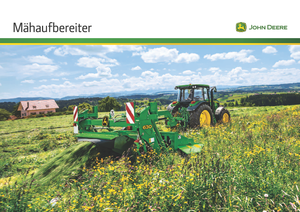 फ्रंट-माउंटेड मोवर - कंडीशनर के साथ डिस्क John Deere 131