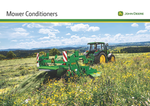 कंडीशनर के साथ ट्रेल्ड मोवर डिस्क John Deere 1365